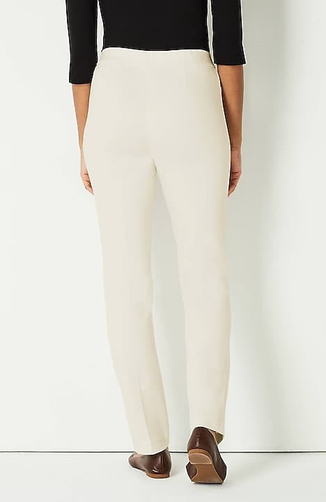 Essential Ponte Slim-Leg Pants | J. Jill