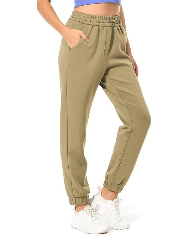 Colorfulkoala Women's High Waisted Ultra Soft Modal Joggers Running Sweatpants Casual Lounge Pant... | Amazon (US)