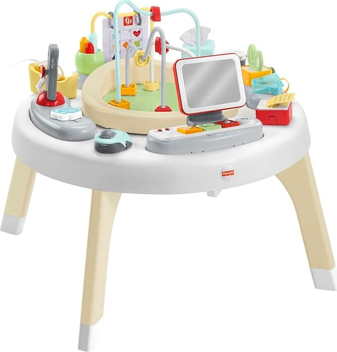 Fisher-Price 2-in-1 Like a Boss Activity Center, Baby Entertainer and Play Table with Music Light... | Amazon (CA)