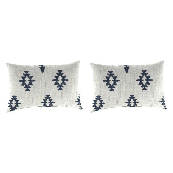 Shah Outdoor Rectangular Pillow Cover & Insert (Set of 2) | Wayfair North America