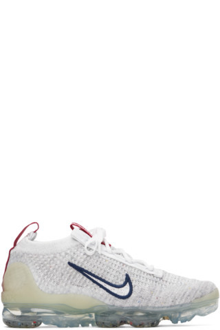 Gray Air VaporMax 2021 FK Low-Top Sneakers | SSENSE