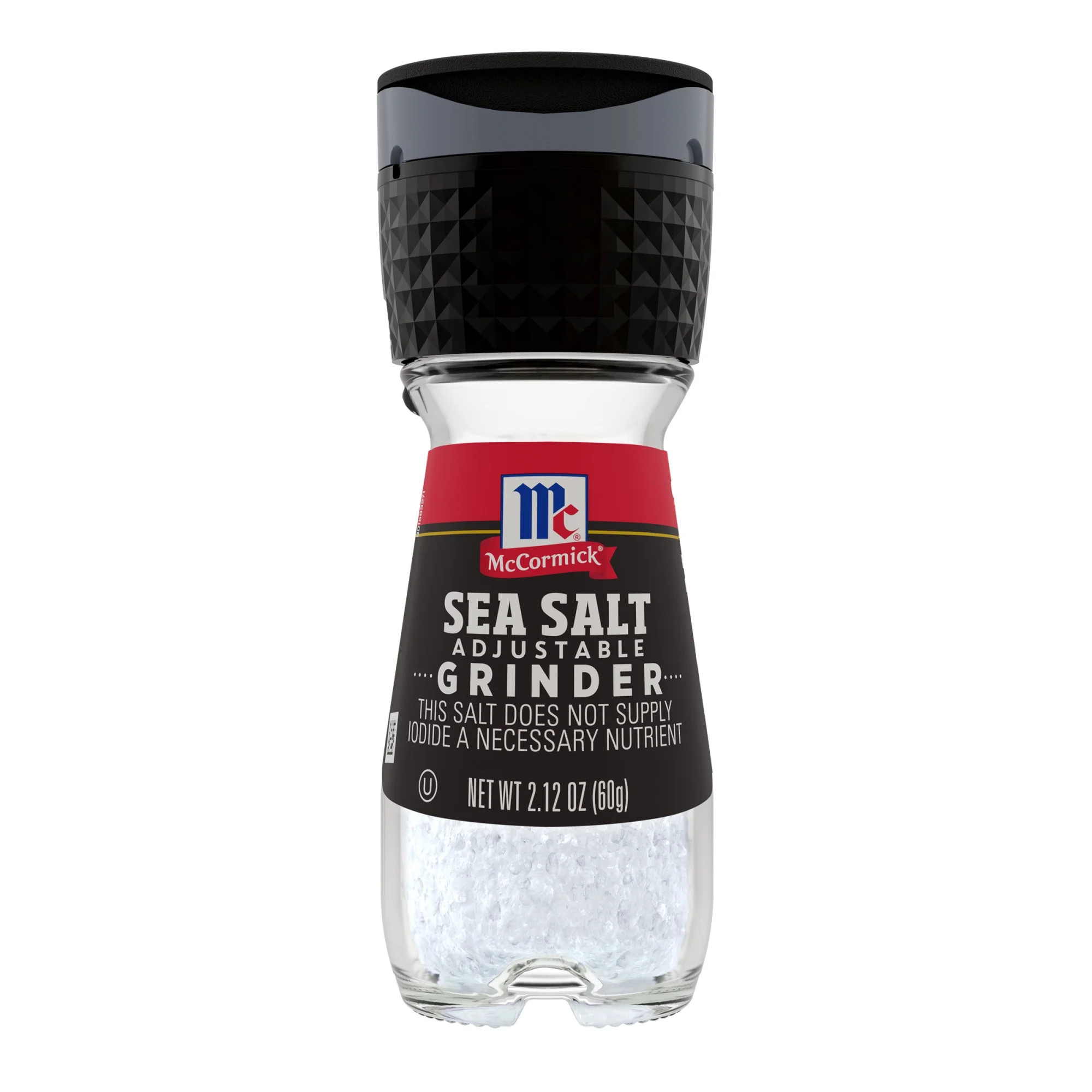 McCormick All Natural Sea Salt Grinder, 2.12 oz Bottle | Walmart (US)
