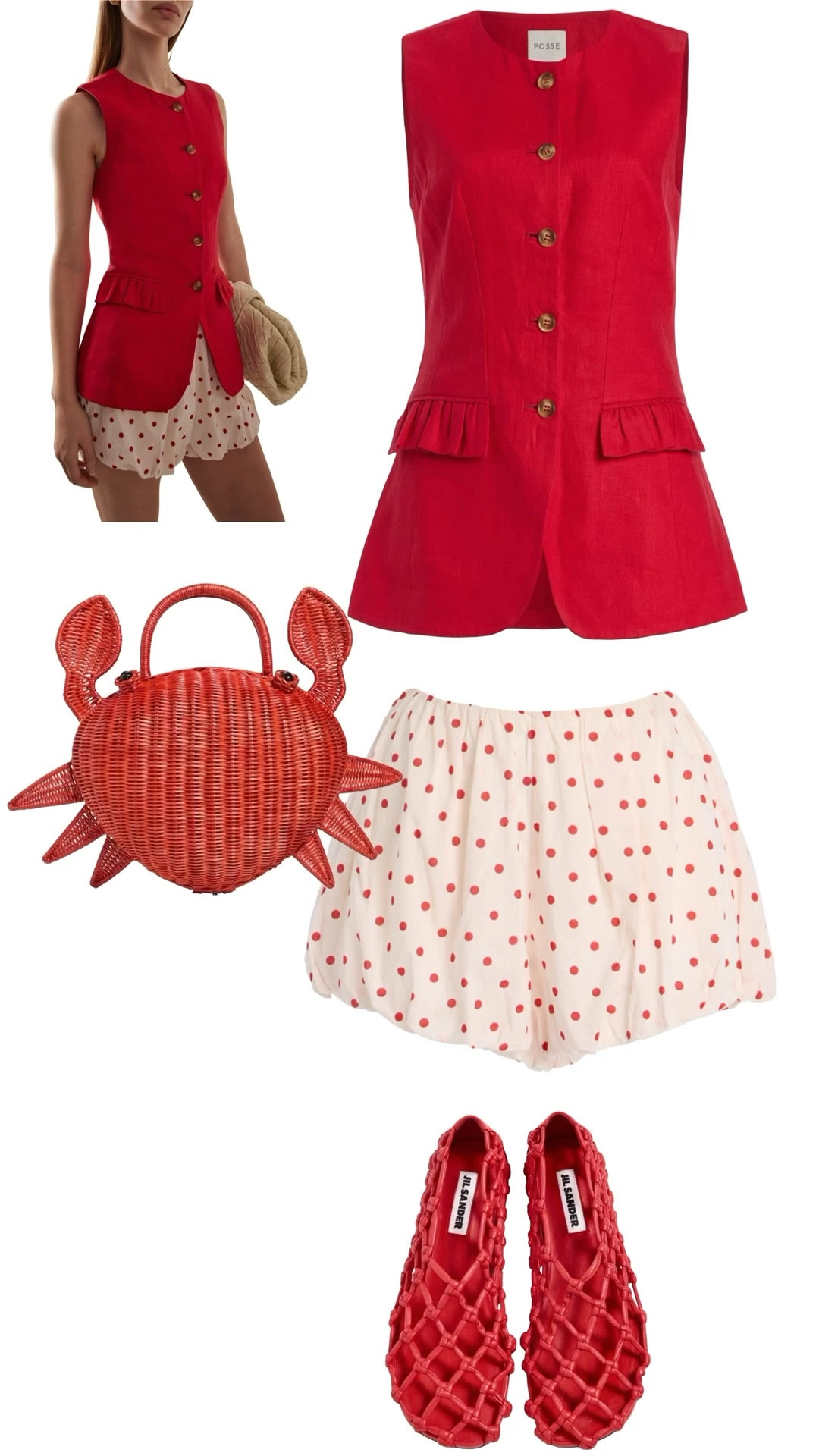 Petite Polkadot 
Patterned with classic polka-dots, the Aurelia are a bloomer style short with a flattering mid-rise waist and tapered, cuffed hems. Have so many styling options 

#LTKStyleTip #LTKItBag #LTKShoeCrush