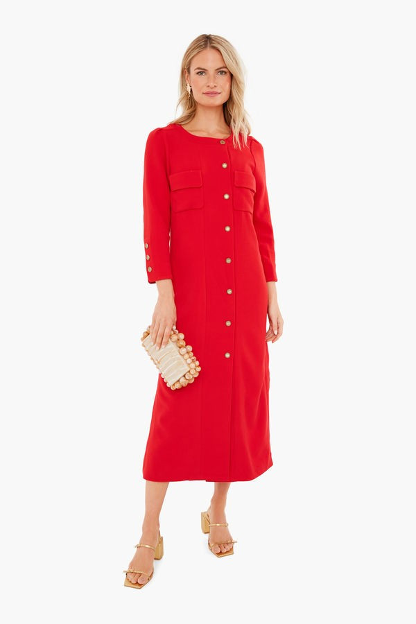 Red Barnett Dress | Tuckernuck (US)
