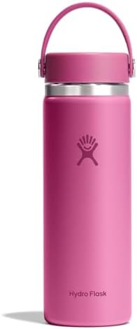 Hydro Flask Water Bottle - Insulated Stainless Steel - Wide Mouth Flex Lid, Non Spill, Leakproof ... | Amazon (US)
