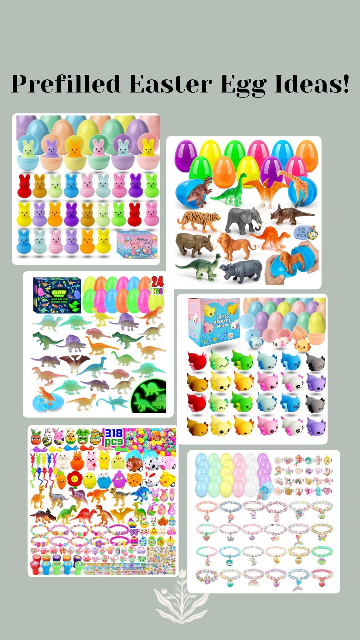 Prefilled Easter Egg ideas! No filling required. And a fun option besides just candy. 

#LTKmomlife #LTKSeasonal #LTKKids