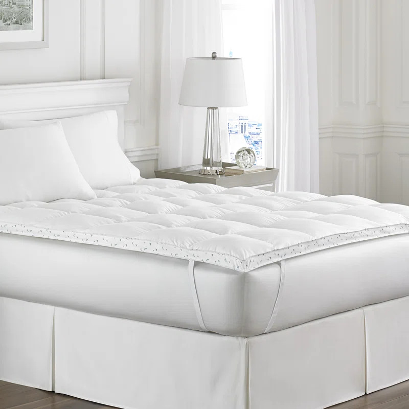 Abbeville 1.5" Polyester Mattress Topper | Wayfair North America