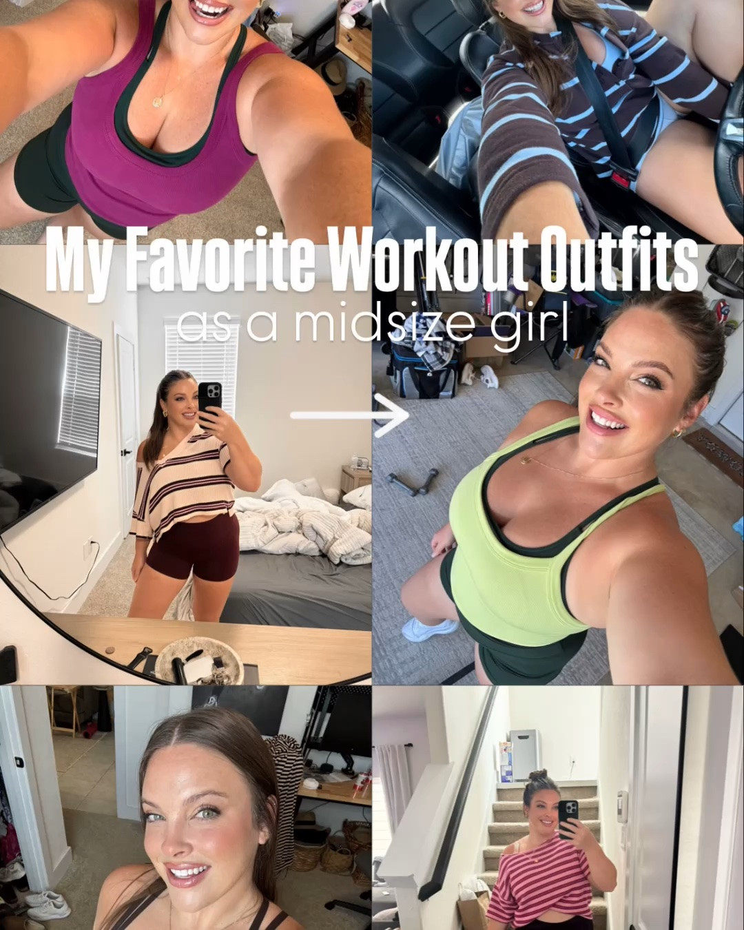 My favorite workout outfits lately 🌈🌸✨

#LTKootd #LTKActive #LTKMidsize