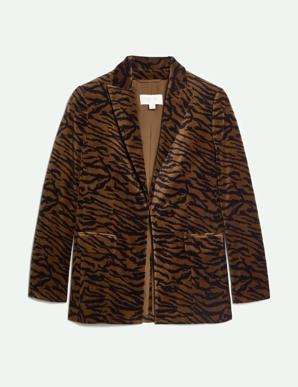 Velvet Animal-Print Jacket | Marks & Spencer (UK)