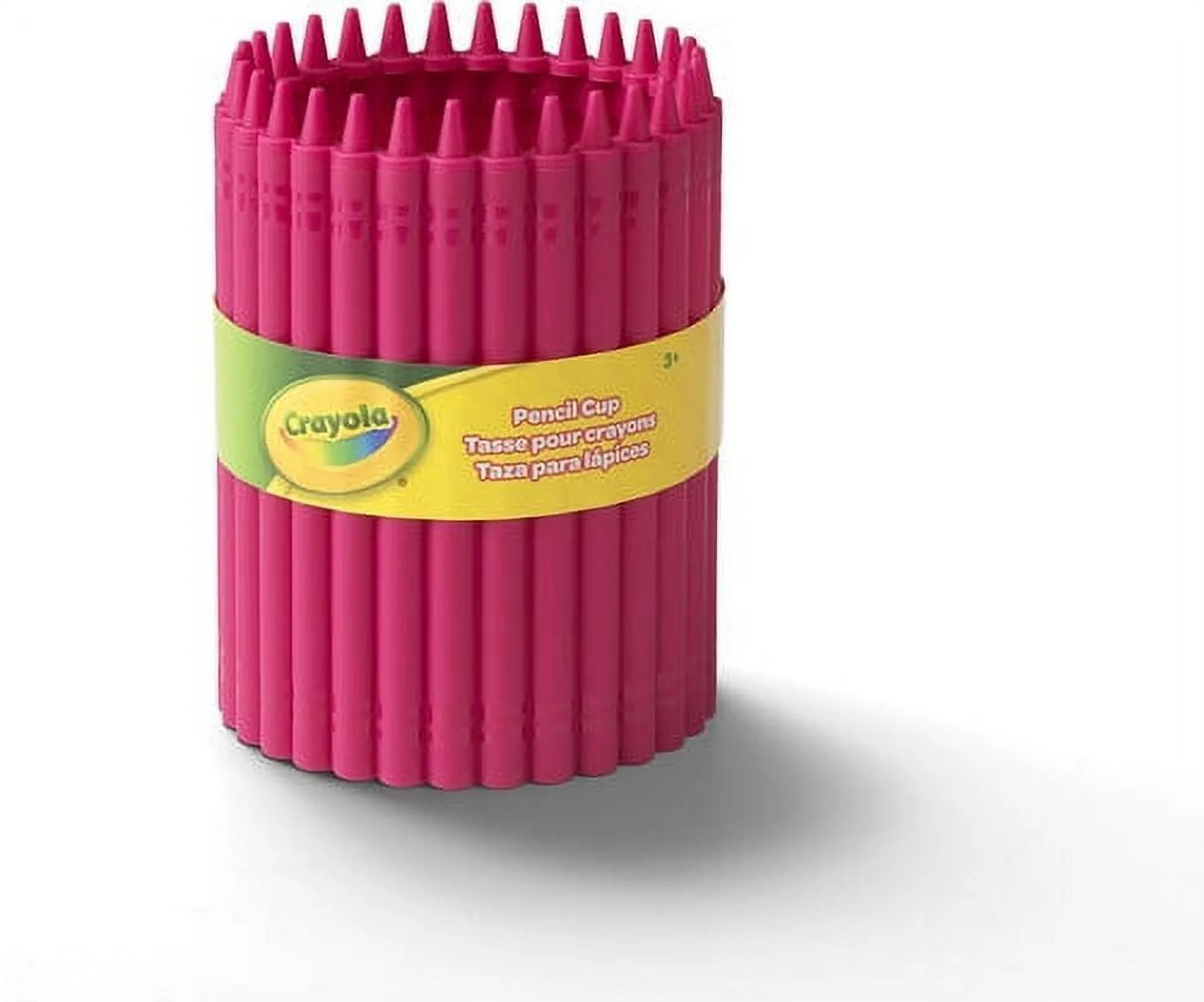 Crayola Pencil Cup, Razzmatazz Pink | Walmart (US)