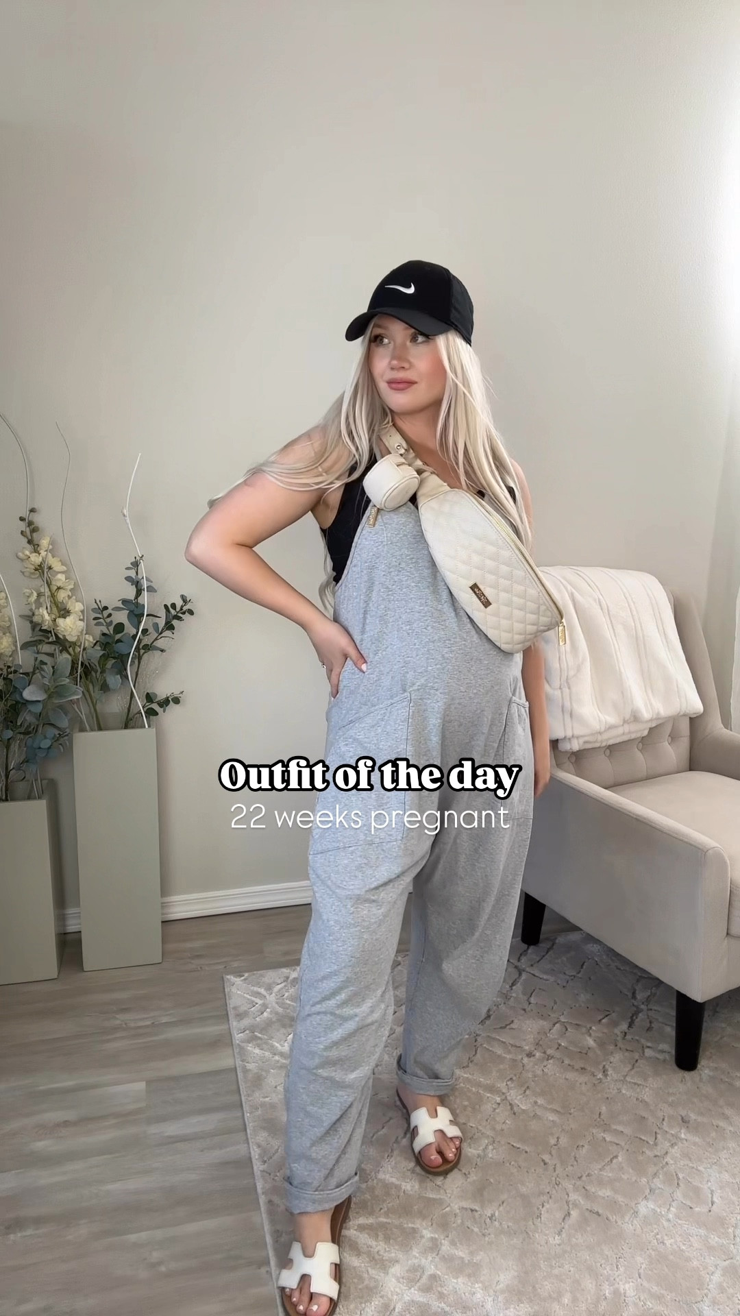 OOTD pregnant mom of 2 🩶

OOTD // mom style // pregnancy style // bump // bump friendly// jumpsuit 

#LTKBump #LTKSeasonal #LTKStyleTip
