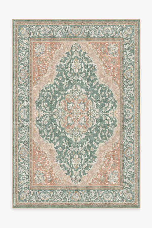 Outdoor Allura Copper Sage Rug | Ruggable | Ruggable