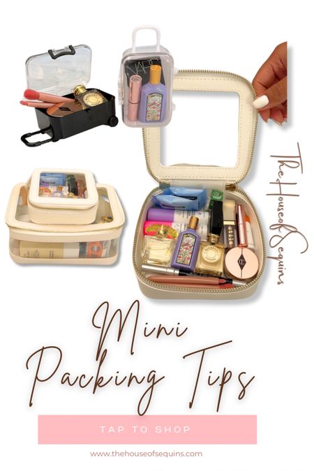Mini packing tips, travel-size toiletries, mini makeup, Hotel room hacks, hotel room, hotel airbnb, travel tips, packing tips, hotel room, tips, travel tips, vacation, Amazon finds, Walmart finds, amazon must haves #thehouseofsequins #houseofsequins #amazon #walmart #amazonmusthaves #amazonfinds #walmartfinds  #amazontravel #lifehacks