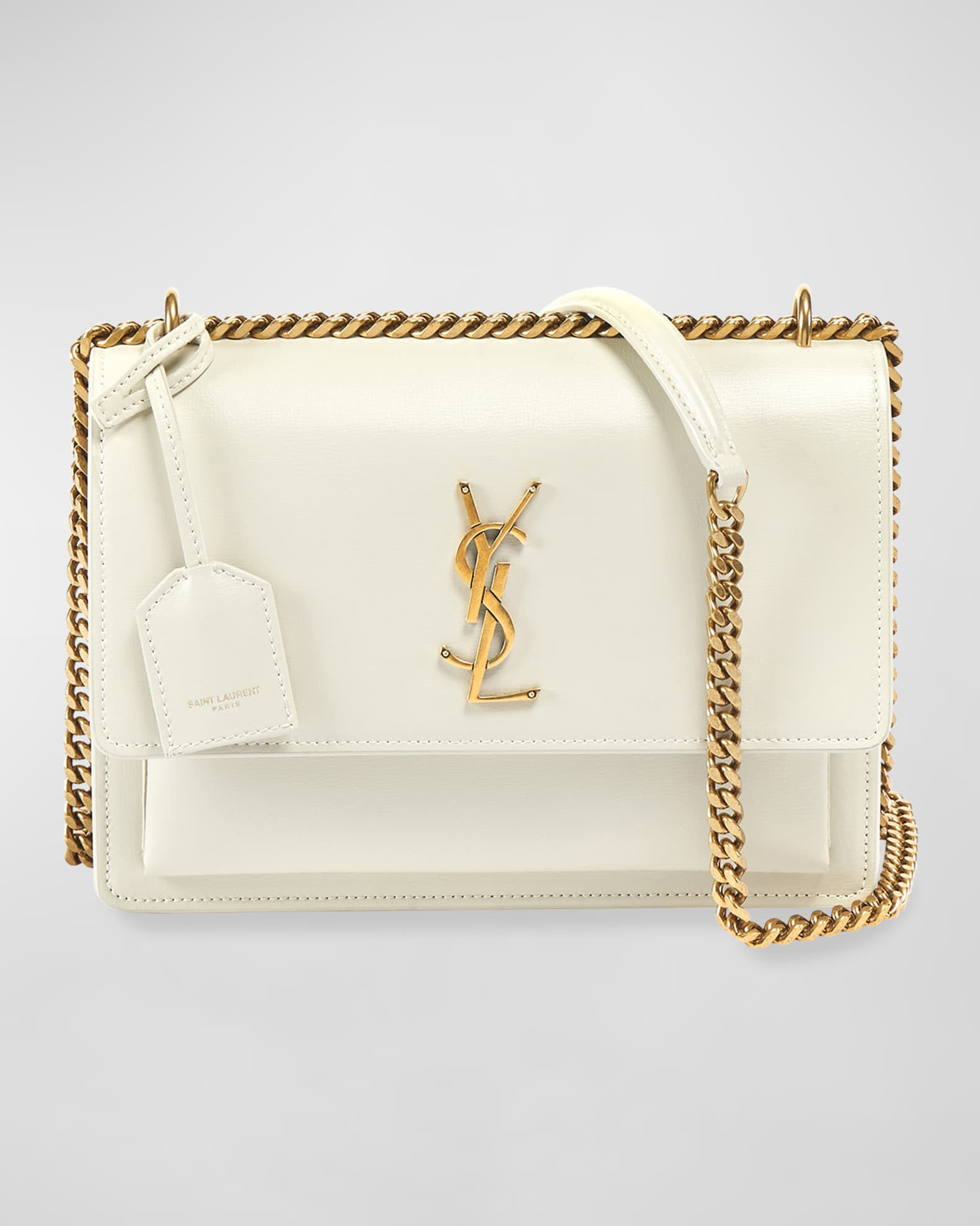 Sunset Medium YSL Crossbody Bag in Smooth Leather | Neiman Marcus
