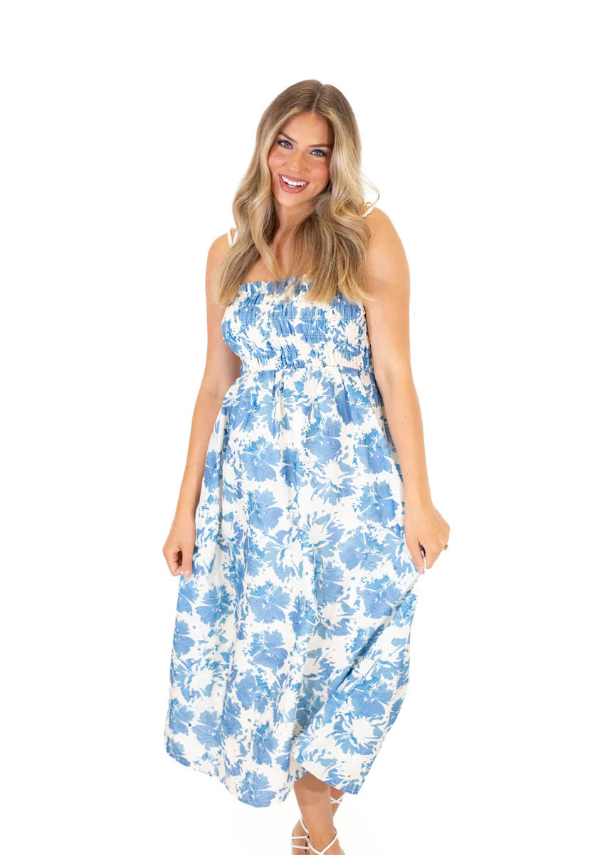 It's In The Details Midi Dress | Aqua B Boutique