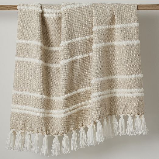 Coastal Stripe Throw | West Elm (US)