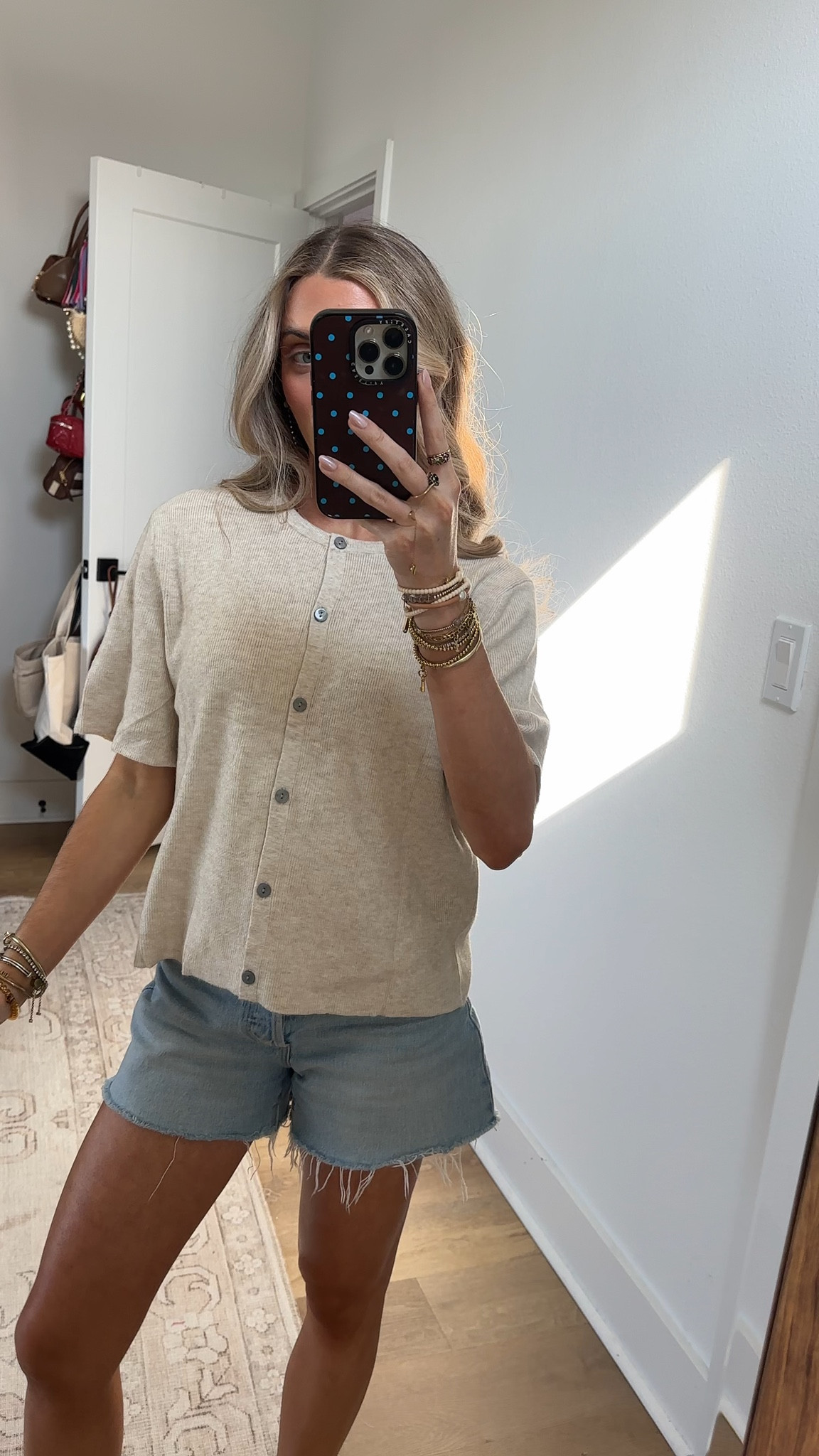 Amazon size small SCUSTY Women's Lightweight Cardigan Short Sleeve Button-Down Summer Cardigan Sweater

#LTKootd #LTKWorkwear #LTKSaleAlert