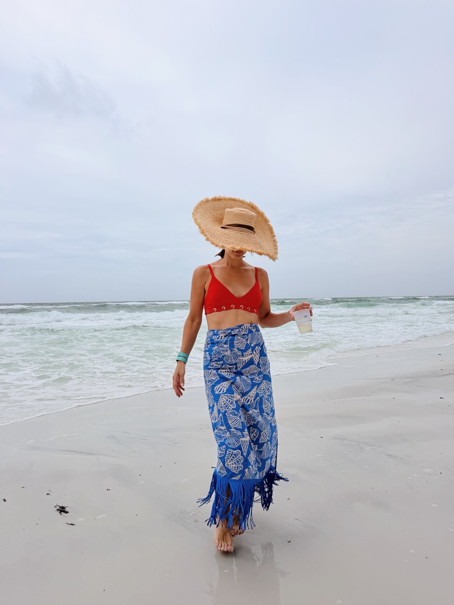 Cloudy day is just fine by me 🐚

#LTKSwim