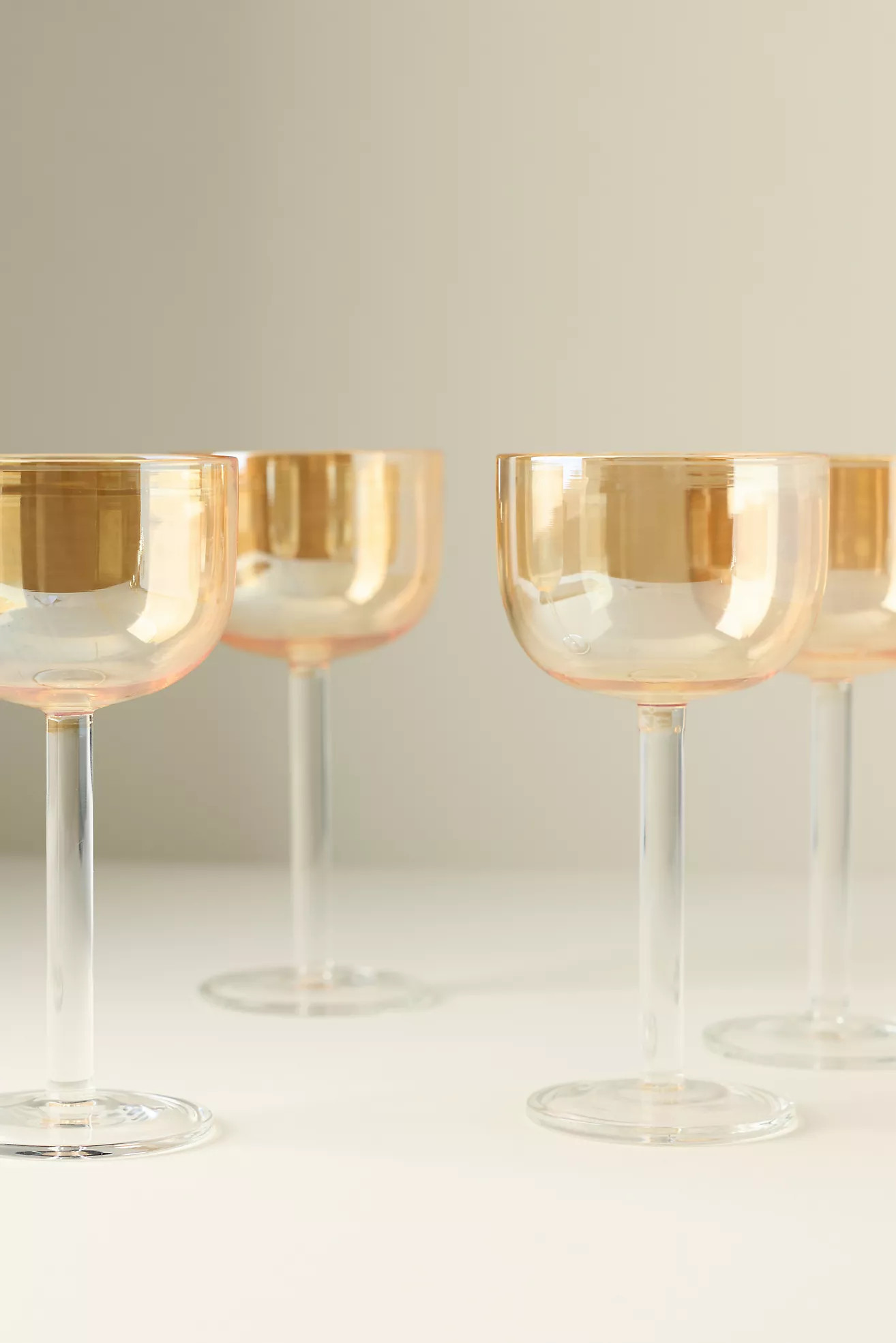 Isadora Wine Glasses, Set of 4 | Anthropologie (US)