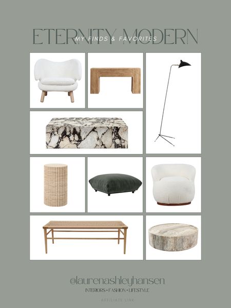 So many of you are loving our new coffee table from eternity modern! It’s such a stunning piece, and has such beautiful dimension and details. Linking a few other favorites from Eternity Modern—how stunning are these other tables? 

#LTKsalealert #LTKstyletip #LTKhome