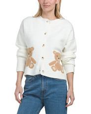 Teddy Bear Cardigan | Juniors | Marshalls | Marshalls