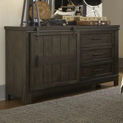 Lexee 3 Drawer Combo Dresser | Wayfair North America