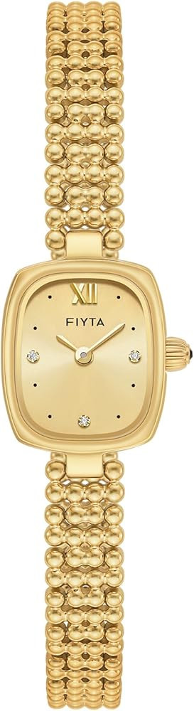 Gold Watches for Women Vintage Ladies Wrist Watches Stainless Steel Dainty Small Gold Watch with ... | Amazon (US)