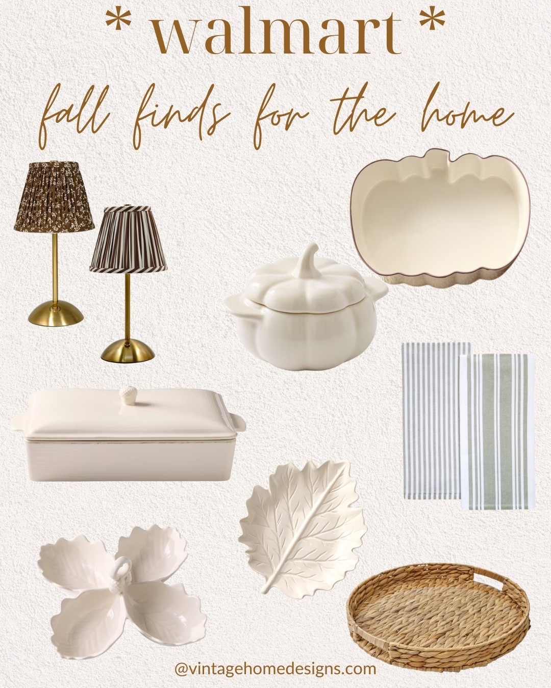 I just found the cutest things for fall from Walmart.

So many cute pumpkin and leaf shaped serving dishes and I am loving the cute lampshades on these rechargeable lamps. 

fall home decor • fall serving pieces • Walmart finds

#LTKSeasonal #LTKHome