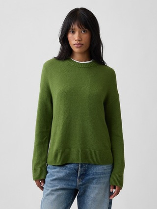 Cashsoft Relaxed Crewneck Sweater | Gap Factory