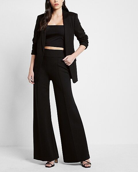 Columnist Super High Waisted Pull-on Wide Leg Pant | Express