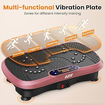 AXV Vibration Plate Fitness Platform Exercise Machine Vibrating Lymphatic Drainage Shaking Full B... | Amazon (US)