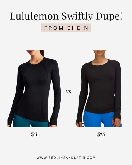 Lululemon swiftly dupe!🤍

*not a knockoff, just a similar vibe to get the look for less

lululemon swiftly / lululemon swiftly top dupe / lululemon top dupes / Lulu shein dupes / shein lululemon dupes / lululemon dupes shein / Lululemon shein / shein lululemon / lululemon dupes / Lulu lululemon dupes / Lulu dupes / shein workout / shein workout clothes / shein workout tops / shein casual outfit / Clean girl aesthetic / clean girl outfit / Pinterest aesthetic / Pinterest outfit / that girl outfit / that girl aesthetic / college fashion / college outfits / college class outfits / college fits / college girl / college style / college essentials


#LTKFindsUnder50 #LTKFitness #LTKActive