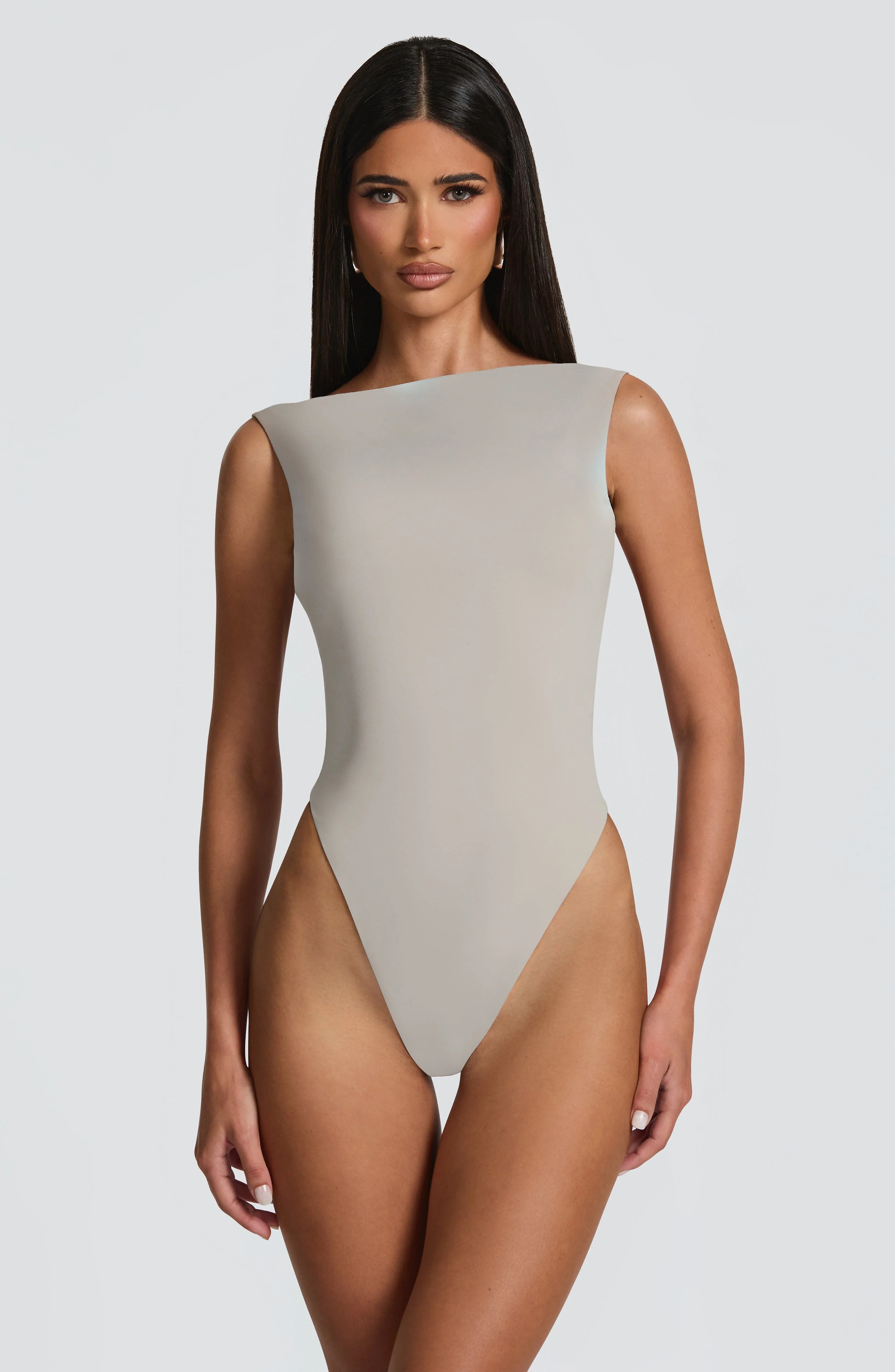 Tori Bodysuit - Light Grey | Babyboo (global)