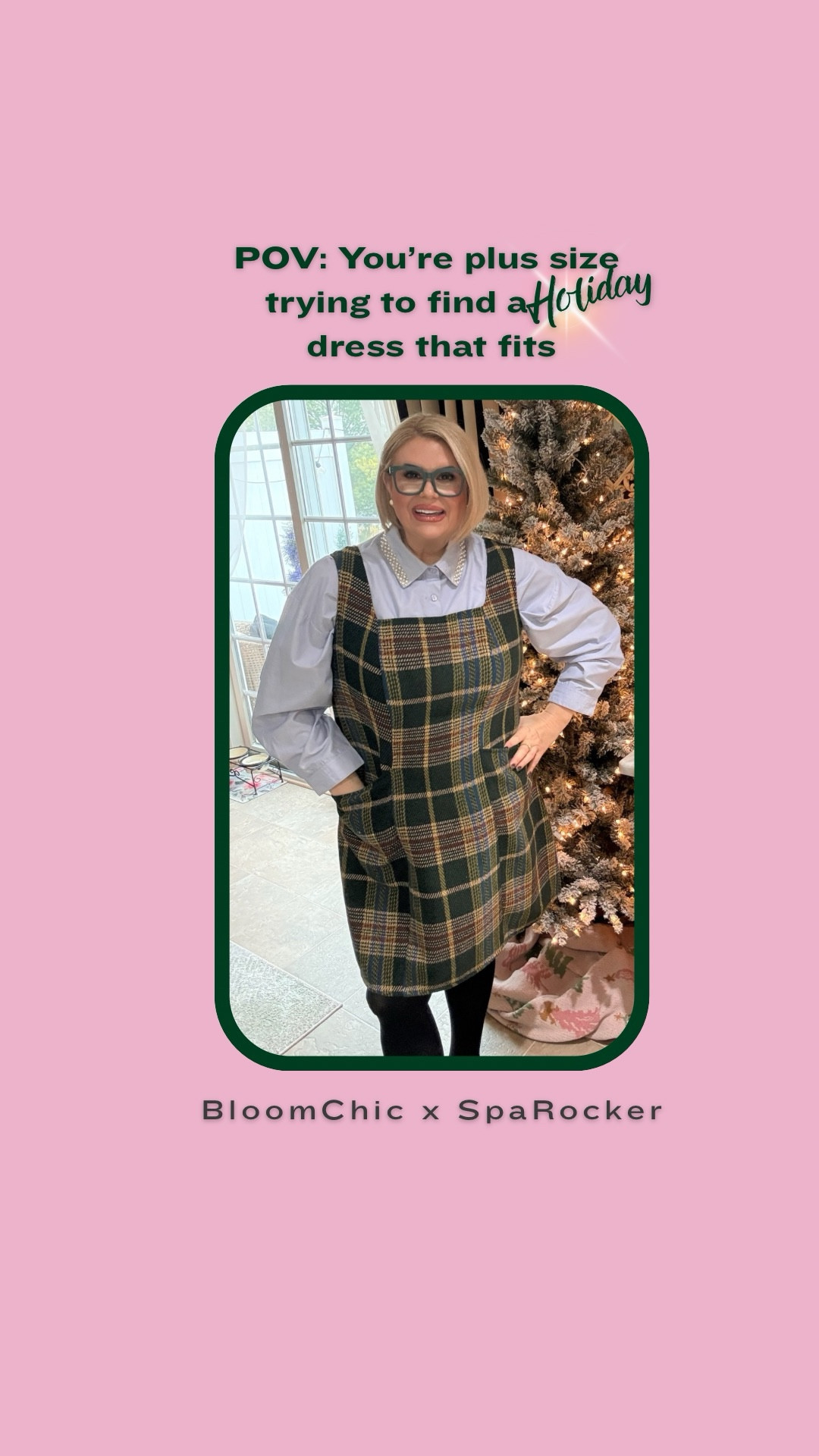 POV: You’re plus size & trying to find a holiday dress that fits…

Because holiday style should feel festive, flattering, and fun — not a guessing game. 💚
Plus-size girlies know the struggle… not every dress is made with our curves in mind.

But these two?
Cozy. Comfy. And actually made to fit real bodies.
Whether you’re layering the plaid jumper over a blouse for that “holiday brunch energy,”
or slipping into the plaid bottomed dress for cozy Christmas Eve vibes…
these are pieces that make you feel confident + joyful all season. ✨

@bloomchic  always gets the fit right — where it drapes, where it stretches, and where it doesn’t cling.
And that? That’s the holiday magic. 🎄💋

#BloomChic #SpaRocker #SpaRockerStyle #BougieOnABudget #CurvesAndConfidence
#PittsburghInfluencer #HolidayOutfitInspo #CozySeasonStyle #PlusSizeFashion
#PlusSizeHolidayLooks #ChicAndComfy #WinterStyle #OOTDInspo #HappySpaLidays

plus size holiday dress
cozy christmas outfit ideas
holiday plaid outfit
BloomChic review
plus size winter style
holiday outfit inspo 2025
bougie on a budget outfits
curves and confidence fashion