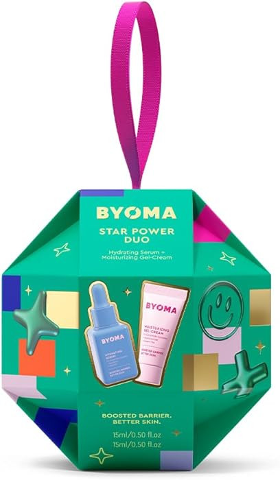 BYOMA Star Power Duo (2-Piece Kit) - Skincare Gift Set with Hydrating Serum 15mL & Moisturizing G... | Amazon (US)