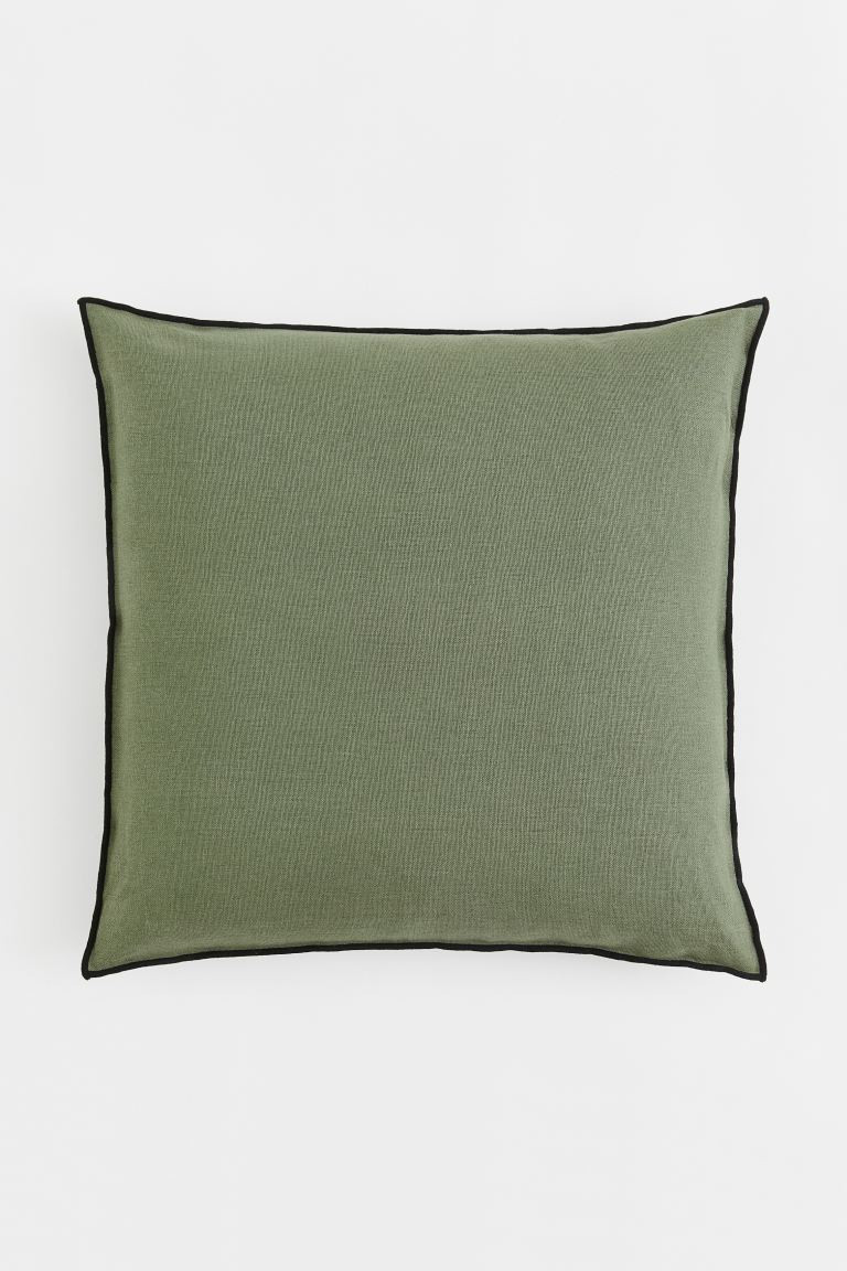 Linen-blend Cushion Cover | H&M (US + CA)