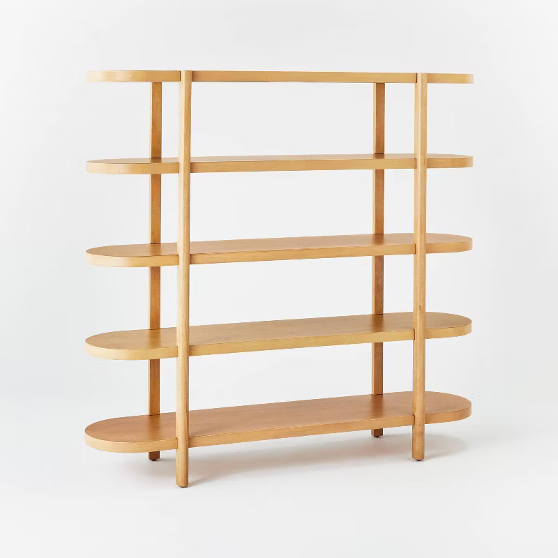 Portola Hills 5 Shelf Horizontal Bookcase - Threshold™ designed with Studio McGee | Target