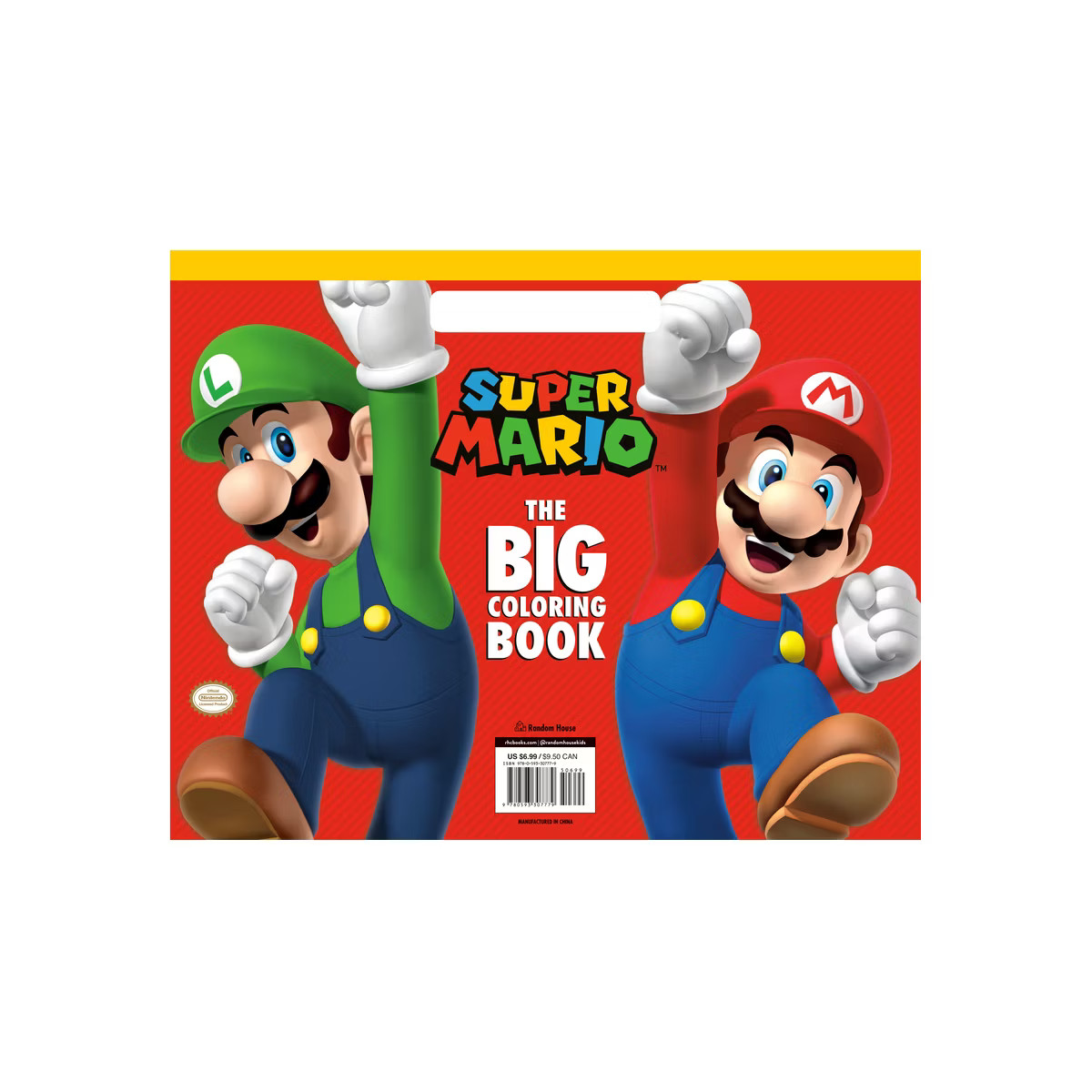 Super Mario: The Big Coloring Book (Nintendo(r)) - by  Random House (Paperback) | Target