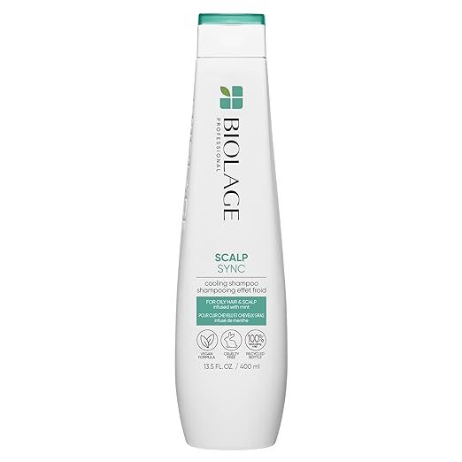 BIOLAGE Cooling Mint Scalp Sync Shampoo | Cleanses Excess Oil From The Hair & Scalp | For Oily Ha... | Amazon (US)