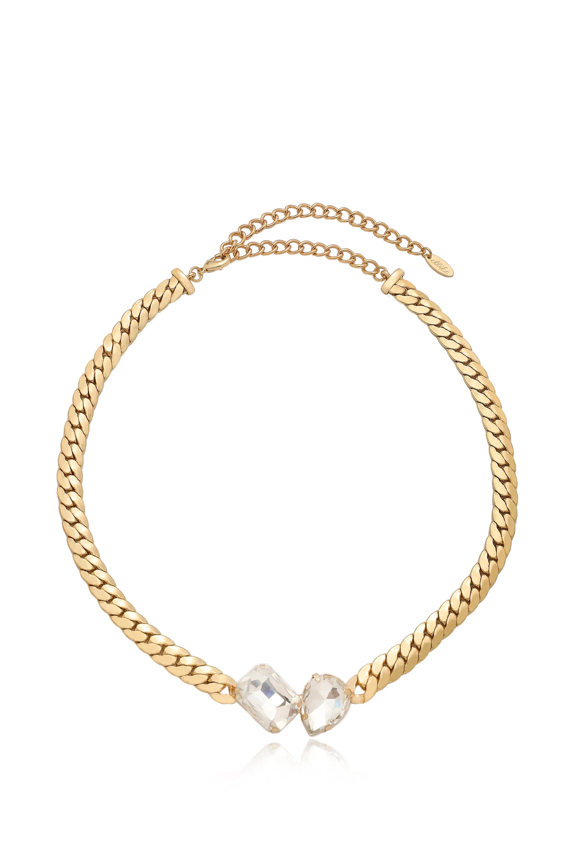 Double Gem Centerstone Necklace | Ettika