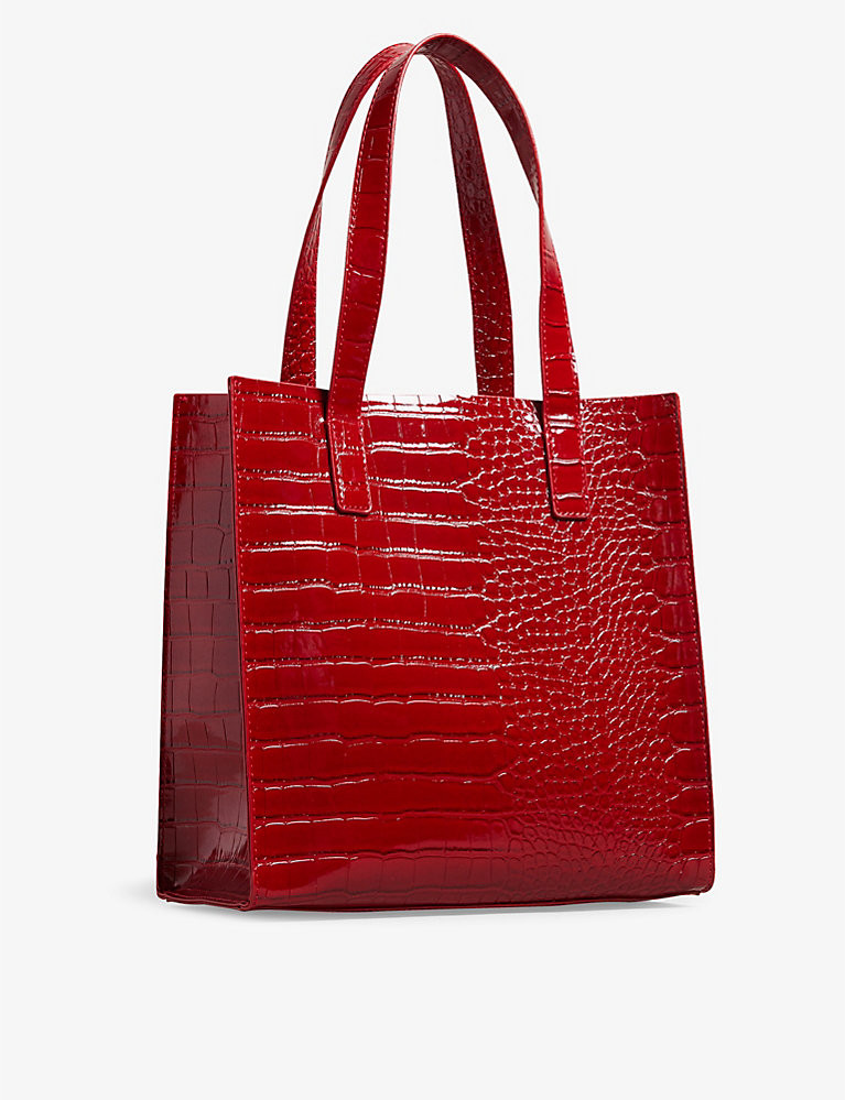 Reptcon faux-leather shopper tote bag | Selfridges