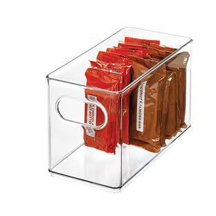 THE HOME EDIT® Narrow Pantry Bin Clear | The Container Store