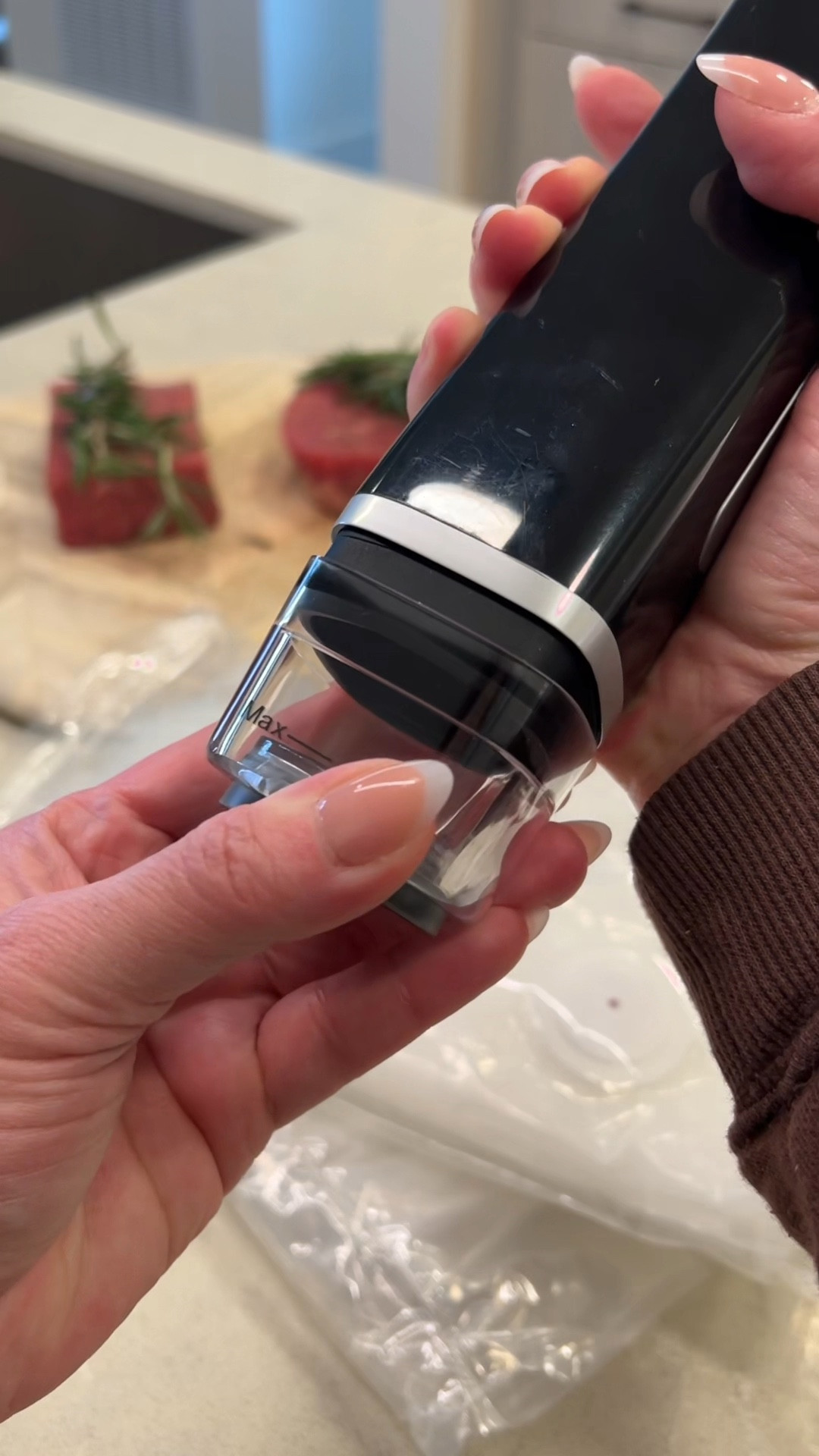 Mini food vacuum sealer 

Kitchen gadget, kitchen essentials, meal prep essentials, vacuum sealer, food storage 

#LTKSaleAlert #LTKHome