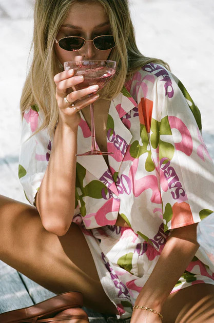 Seona Top - Tropical | SABO SKIRT (Global)