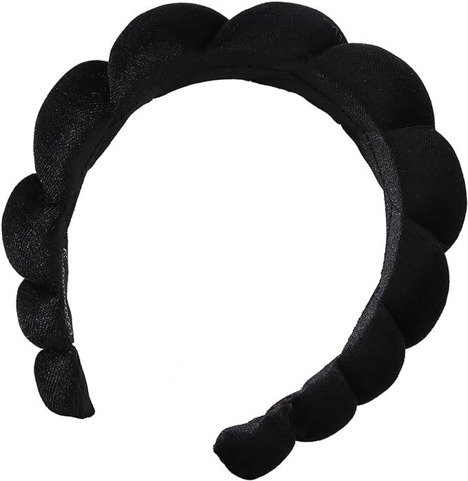 Spa Headband for Women Sponge Spa Headband Terry Towel Cloth Fabric Makeup Fashion Facial Makeup ... | Amazon (CA)