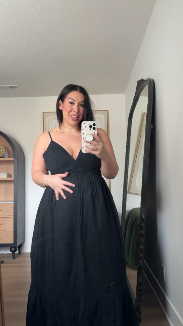 The perfect black dress 🖤 Shop my midsize Abercrombie favorites on sale for 25% off with my exclusive in-app code! 
-
-
-
Abercrombie sale, LTK Spring Sale, Abercrombie midsize, Midsize spring, Midsize spring haul, Midsize sale, Dress, Spring Break Finds, Curvy, Sale, Easter @abercrombie 

#LTKMidsize #LTKootd #LTKSpringSale