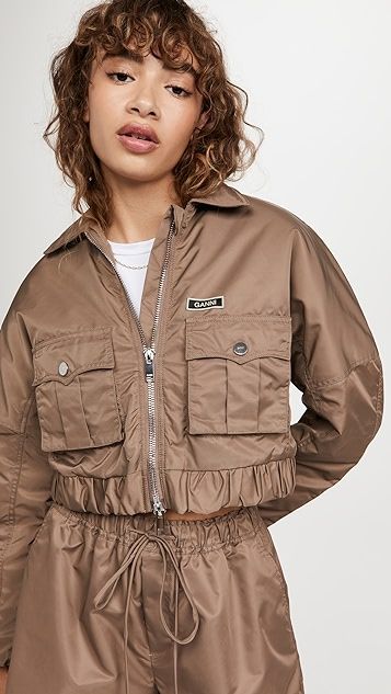Outerwear Nylon Bomber Jacket | Shopbop