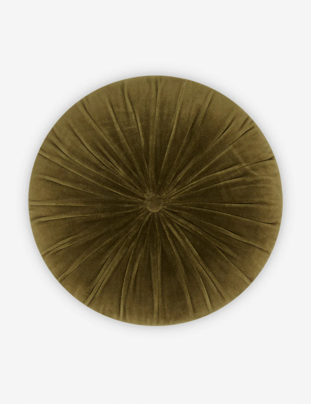 Monroe Velvet Round Pillow | Lulu and Georgia 