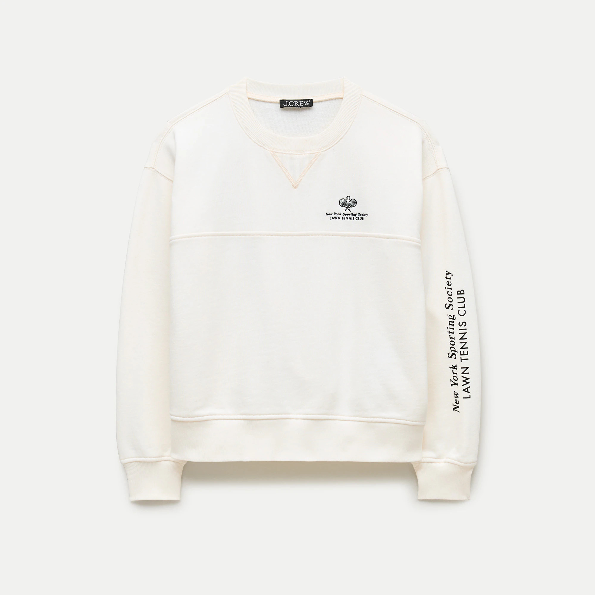 Vintage fleece ""Tennis Club"" graphic sweatshirt | J. Crew US