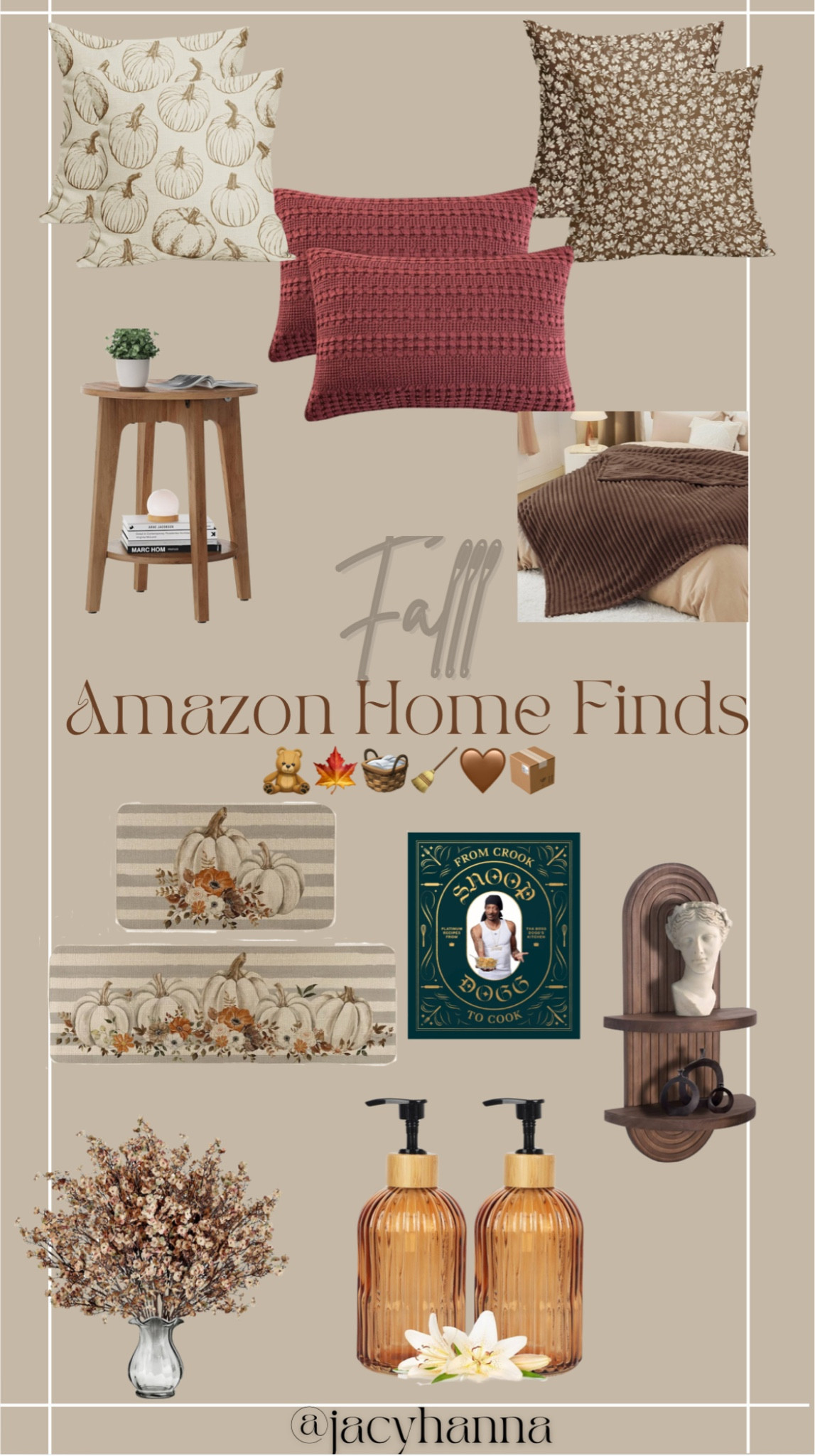 Fall home decor from Amazon 🧹🧸🧺





Home decor, fall decor, apartment styling, Halloween decor, Amazon finds, Amazon deals, fall 

#LTKHalloween #LTKSeasonal #LTKHoliday